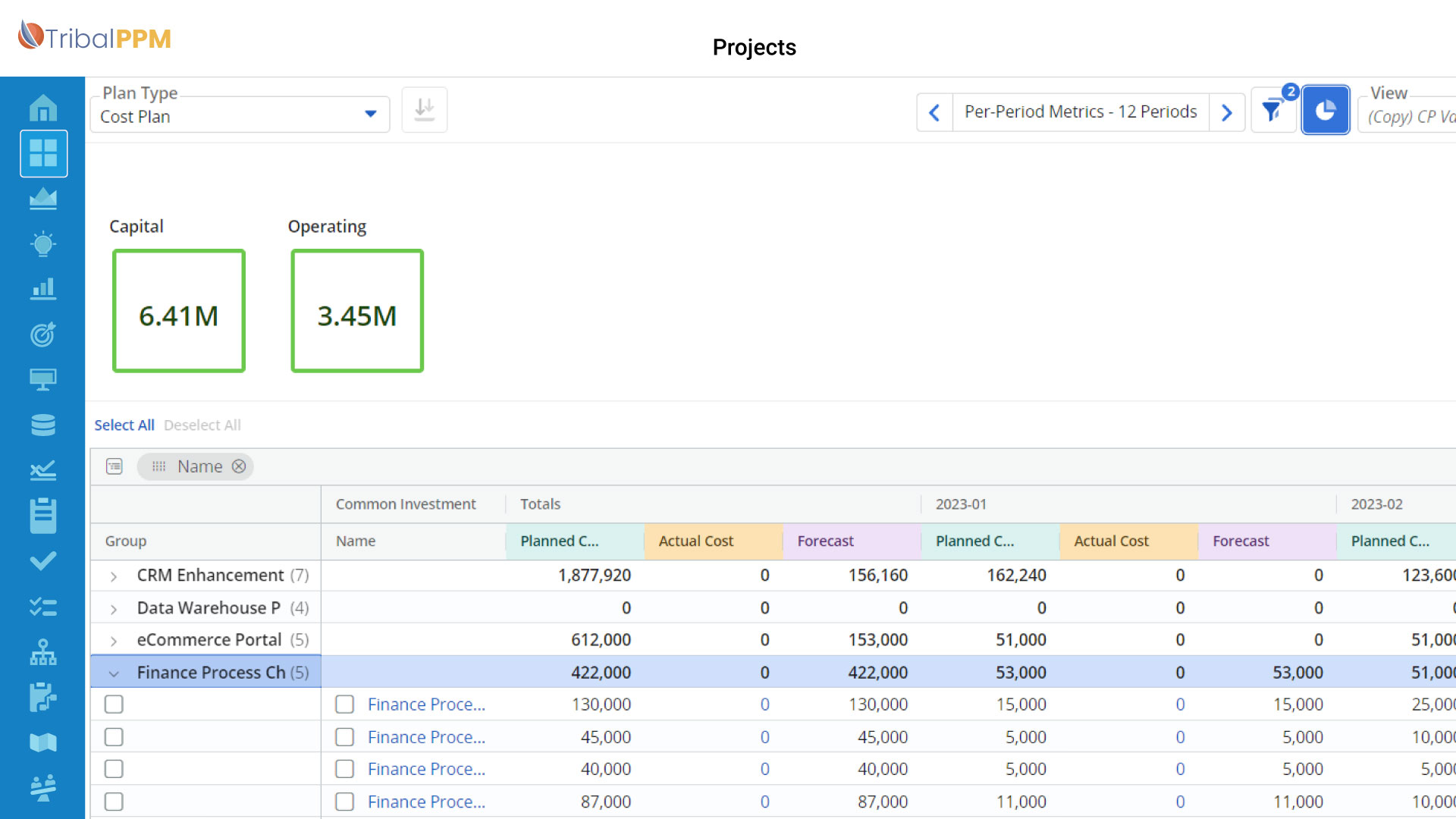 TribalPPM_Financial – Subhead 3 make your spending Make your spending count - Financial Planning Software for Projects