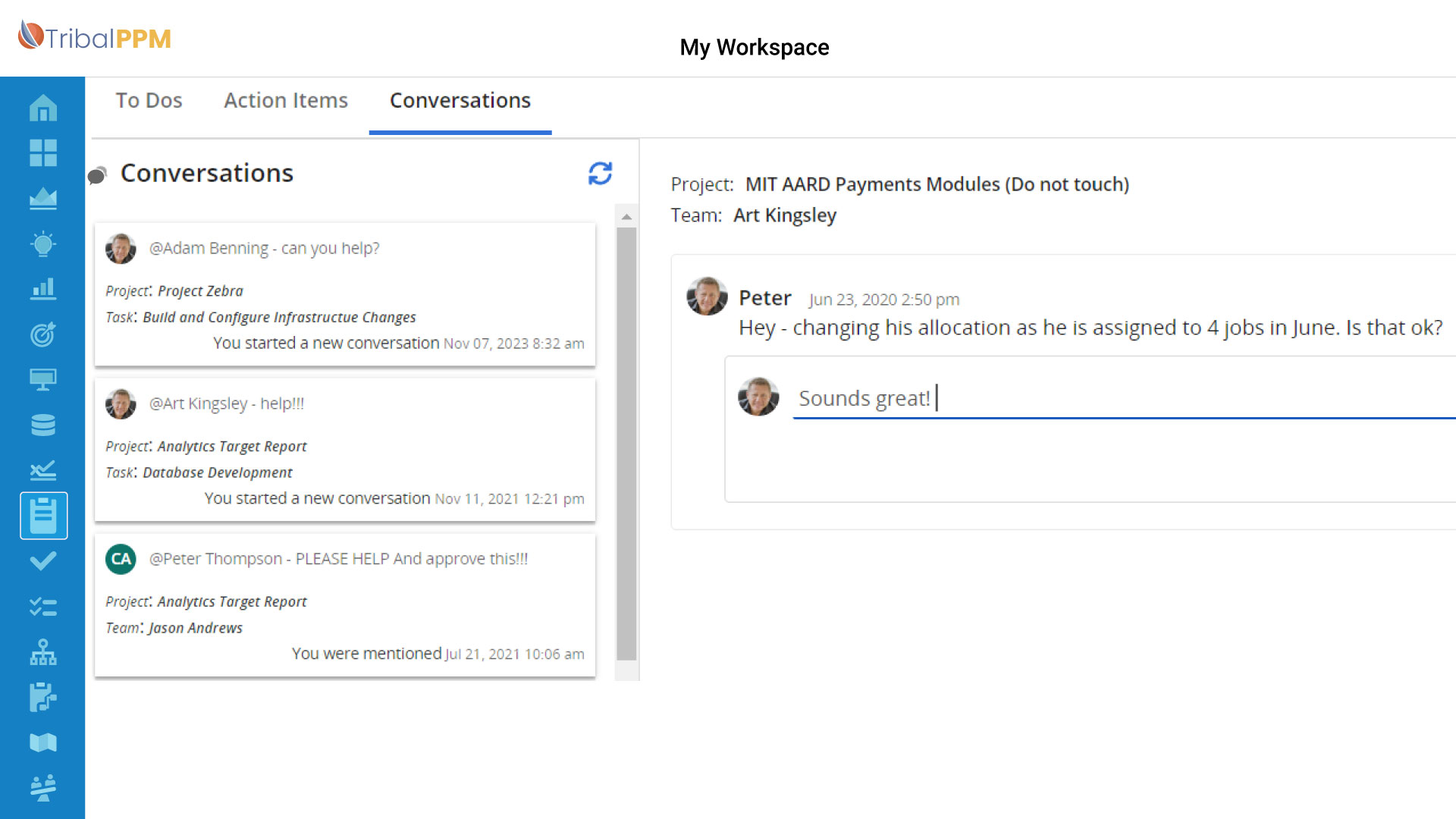 TribalPPM_Project Management – Collaborate project management for teams