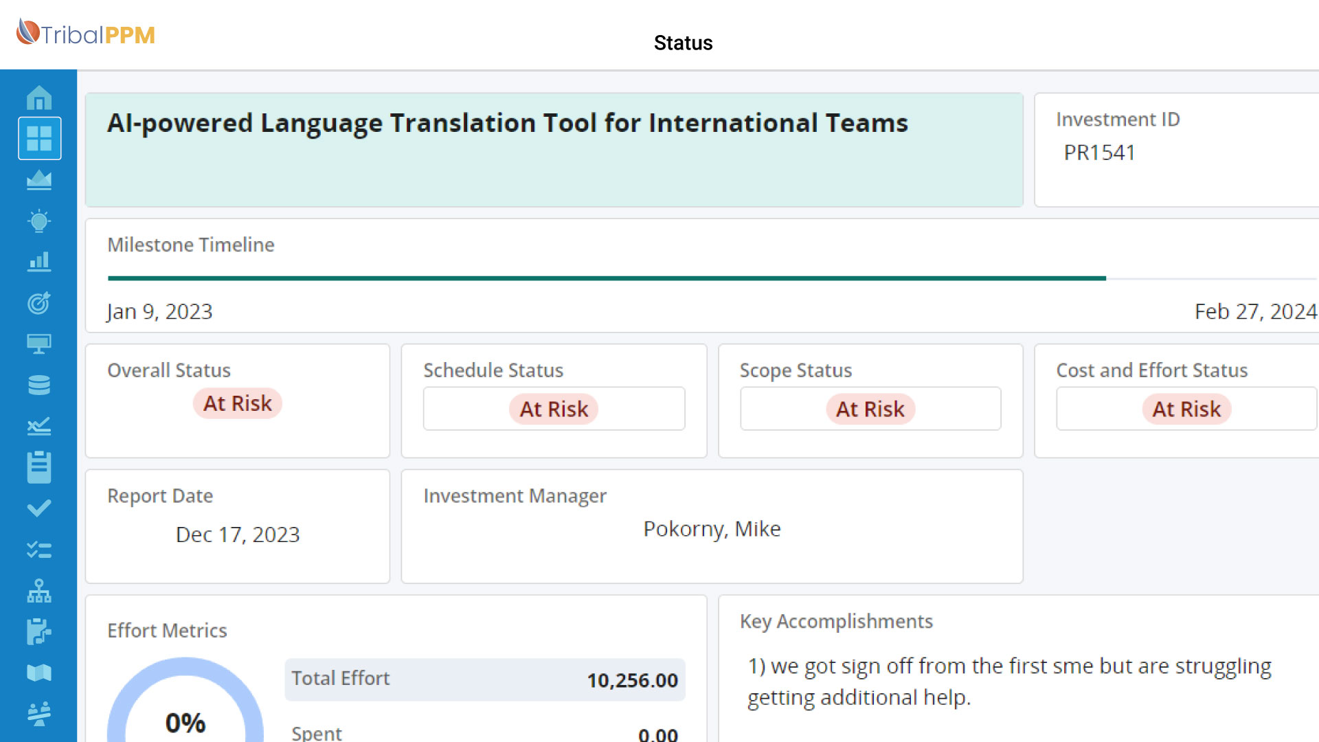 TribalPPM_Project Management – Eliminate Tedious Project management solution