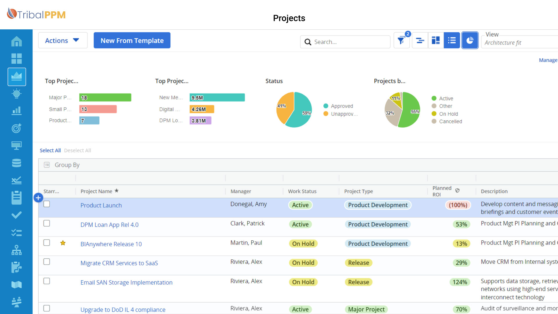 TribalPPM_Project Management – See what you need project management visibility